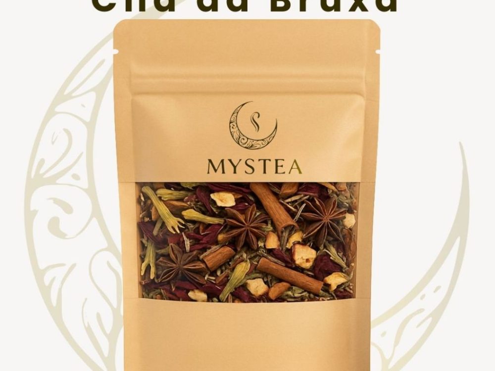 Chá da Bruxa: especiarias, hibisco e um toque místico