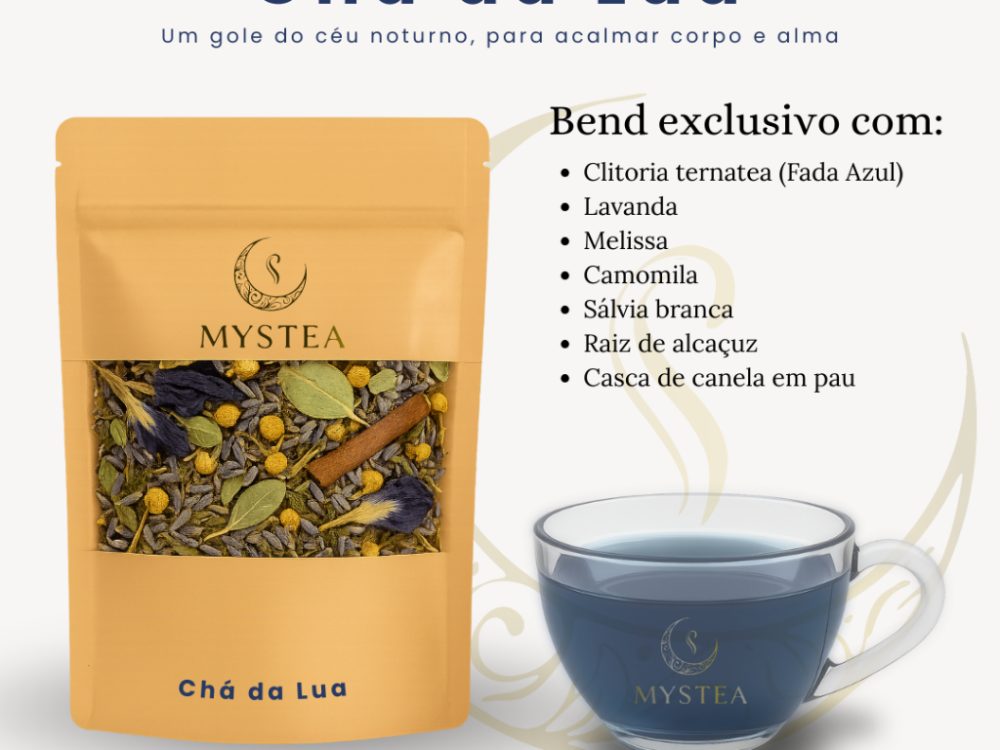 Chá da Lua: uma pausa de serenidade antes de dormir